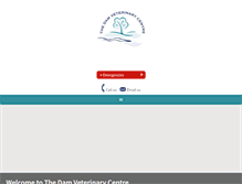 Tablet Screenshot of damveterinarycentre.co.uk